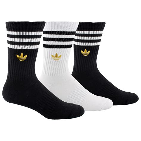 adidas originals stripe crew socks.